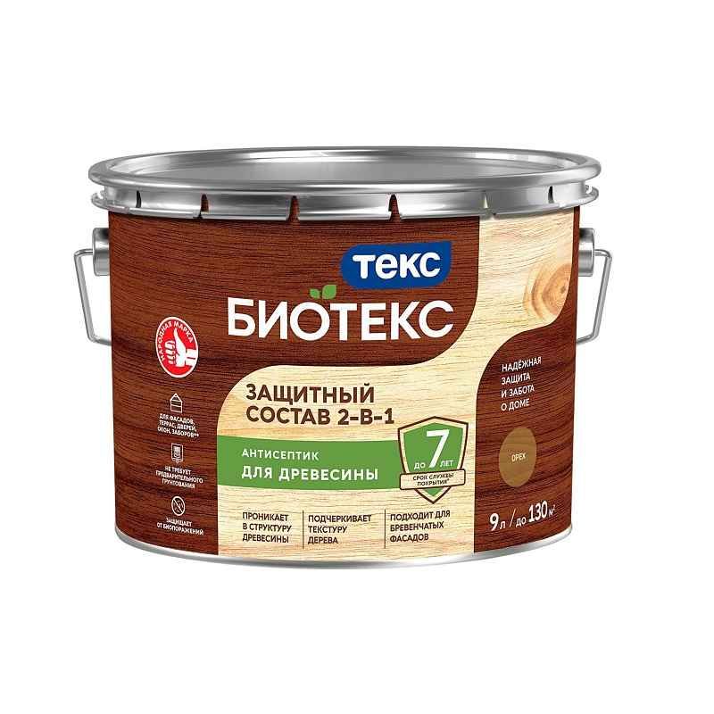 Антисептик Текс Bioteks состав 2в1 орех (9 л) тов-161549