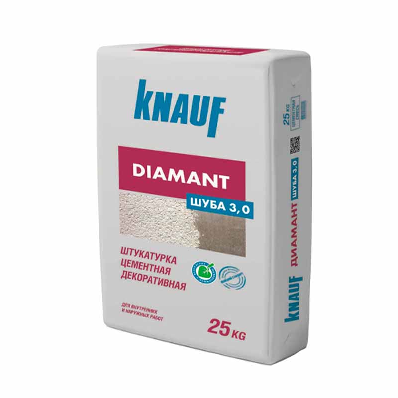 Штукатурка декоративная Knauf Diamant шуба 3 мм, 25 кг тов-166076