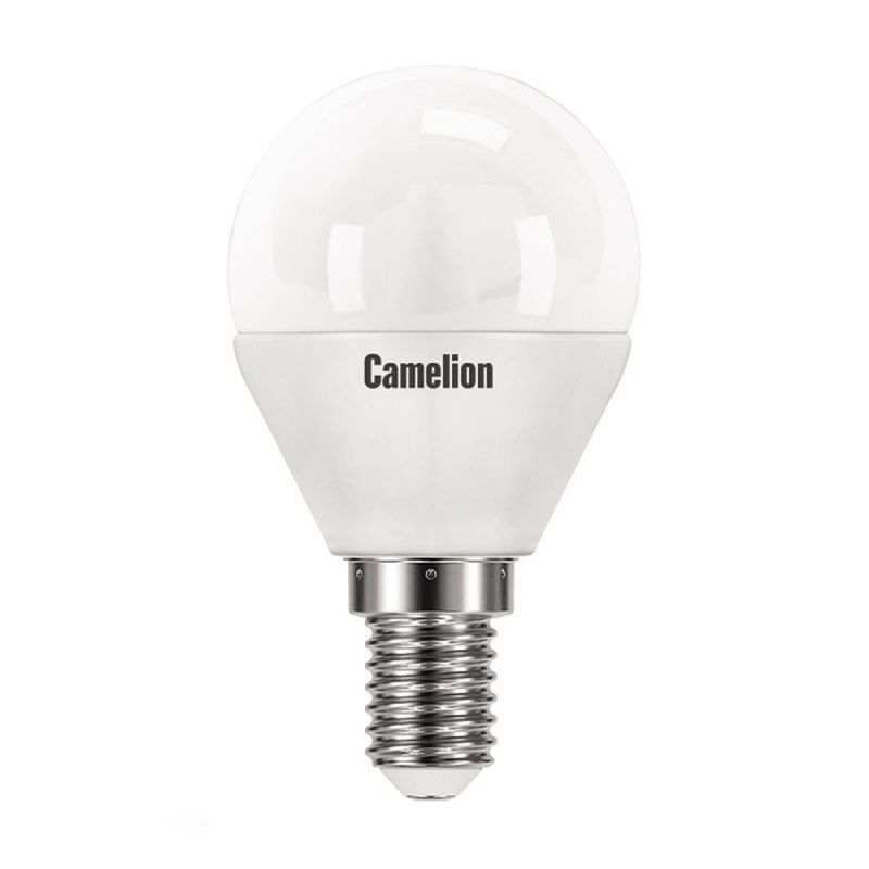 Лампа светодиодная Camelion LED E14, шар, 8Вт, 230В, 4500К, нейтральный свет тов-222120