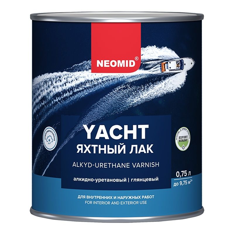 Лак яхтный Neomid Yacht алкидно-уретановый глянцевый (0,75 л) тов-155533