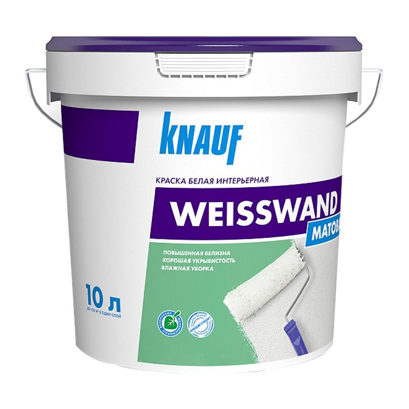 Краска в/д Knauf Weisswand 707455 белая (15 кг) тов-206245