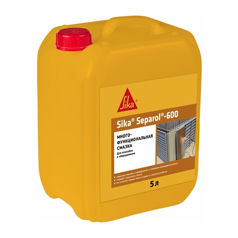 Смазка для опалубки Sika Separol-600 (5л) тов-224658