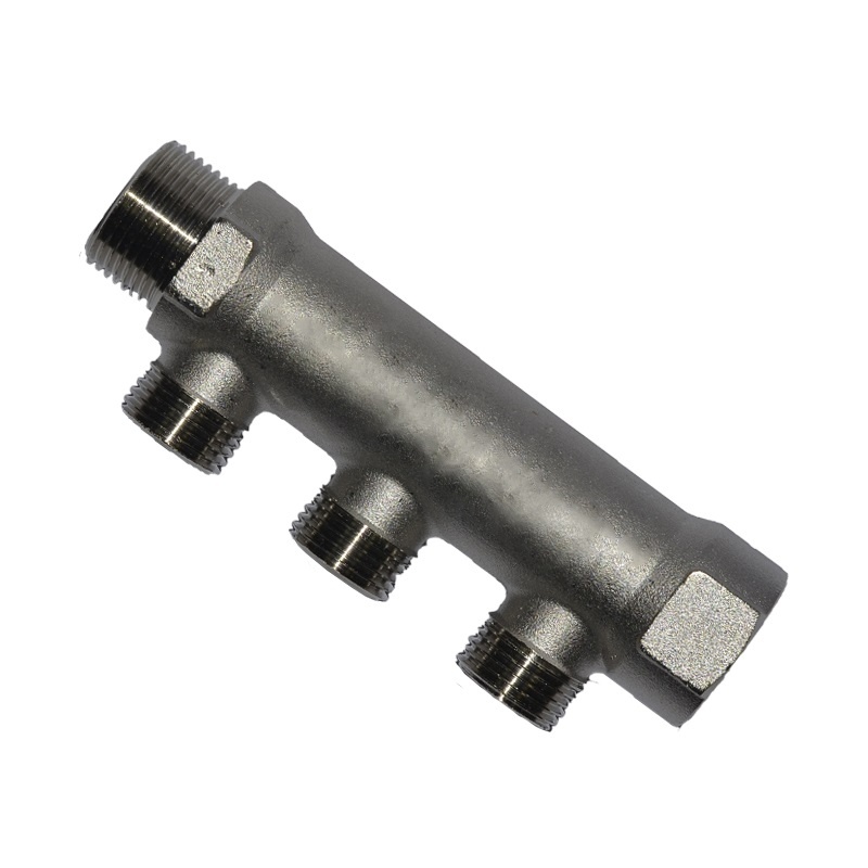 Коллектор резьбовой 3/4" x 3 отвода x 1/2" НР тов-102708