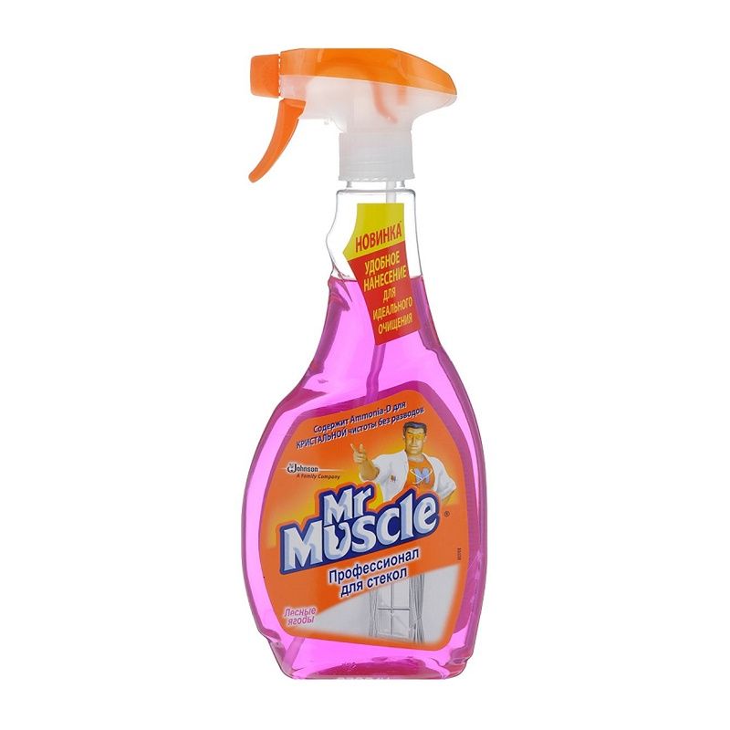 Средство чистящее для стекол Mr Muscle, триггер (0,5 л) тов-029374