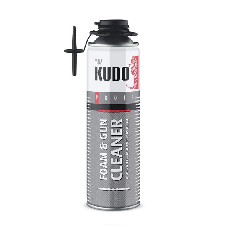 Очиститель монтажной пены Kudo Proff Foam&Gun Cleaner (0,65 л) тов-214840