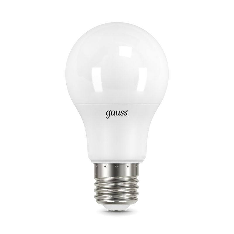 Лампа светодиодная Gauss Black LED E27, груша, 12Вт, 3000К, тепл.свет тов-201363