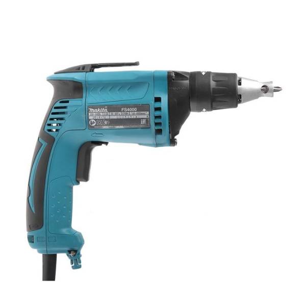 Дрель-шуруповерт сетевая Makita FS4000, 6мм, 0,57кВт, 16Нм, реверс, 0-4000 об/мин тов-156101