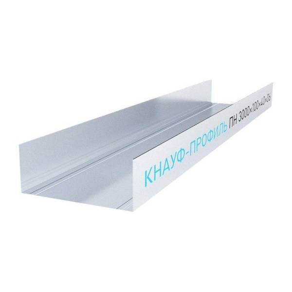 Профиль направляющий Knauf ПН-6 (100х40 мм / 3 м) тов-033388