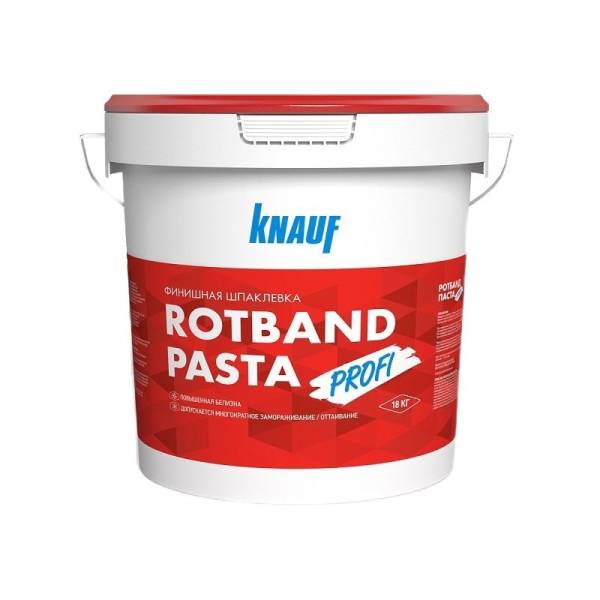 Шпаклевка Knauf Rotband Pasta Profi готовая (18 кг) тов-156116