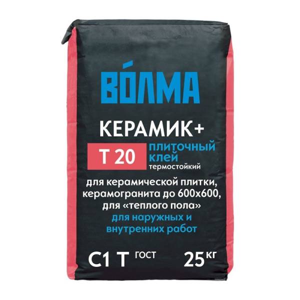 Клей для плитки Волма Керамик-плюс (25 кг) тов-069036