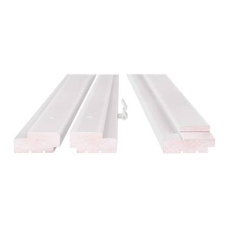 Коробка дверная Olovi, однопольная, белая, с/ф (М10 982х2084 мм) тов-209440. Артикул 