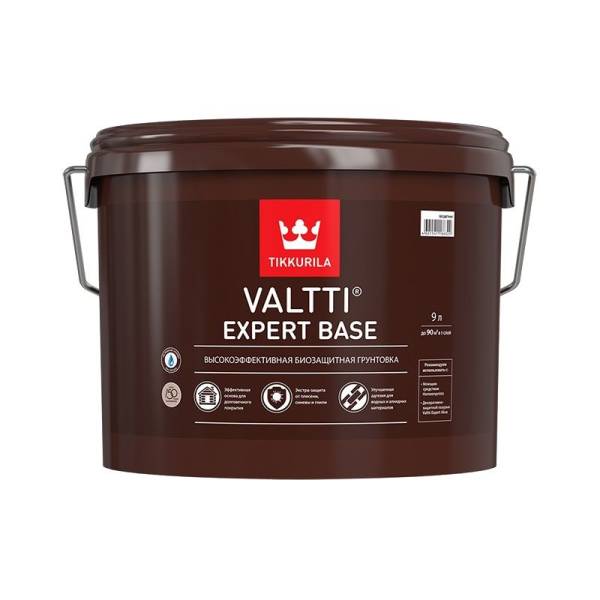 Антисептик грунтовочный Tikkurila Valtti Expert Base для дерева (9 л) тов-170357