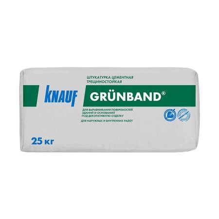 Штукатурка теплоизоляционная фасадная Knauf Grunband, 25 кг тов-046936. Артикул 