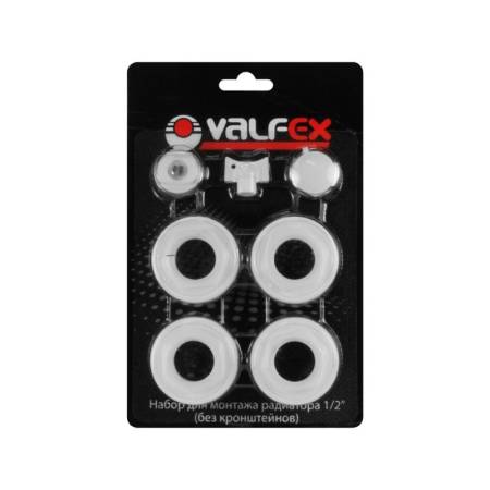 Комплект для монтажа радиаторов Valfex 1/2", без кронштейнов тов-112969. Артикул 