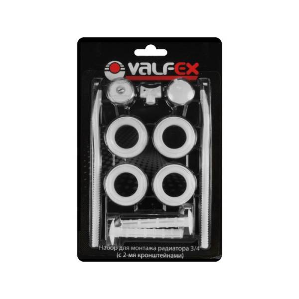 Комплект для монтажа радиаторов Valfex 3/4", с 2-мя кронштейнами тов-112968