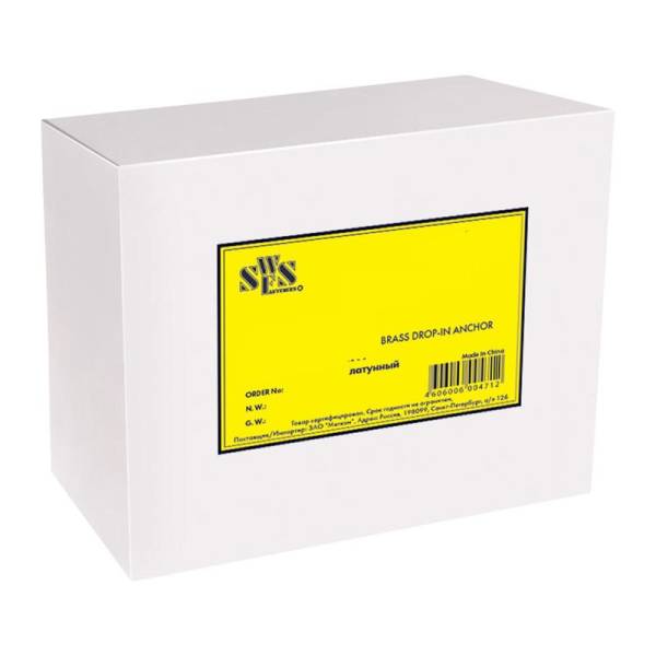 Болт анкерный с гайкой SWFS (СВФС) 10х77 (50 шт) тов-071330