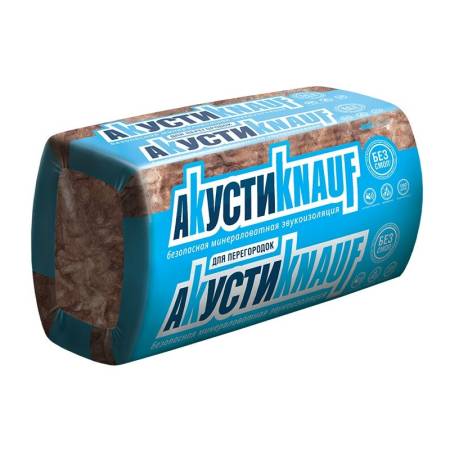 Утеплитель АкустиKnauf, 1230х610х50 мм (16 шт.) тов-160451. Артикул 