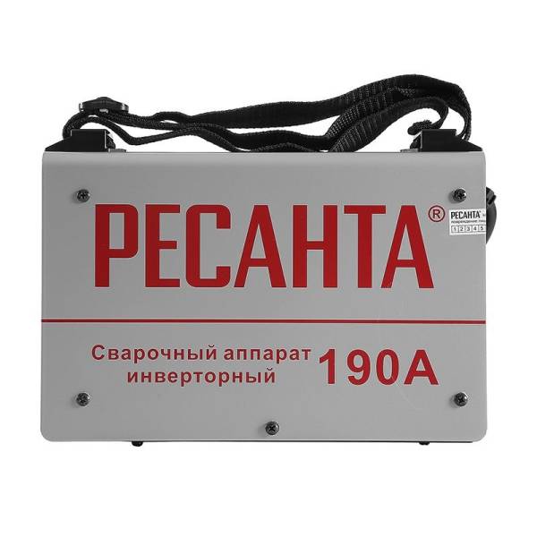 Инвертор сварочный Ресанта САИ 190 (10-190А 140-260В, ПВ70%) тов-195068