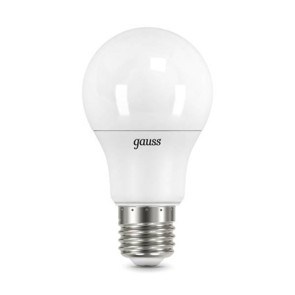 Лампа светодиодная Gauss Black LED E27, груша, 12Вт, 4100К, нейтральный свет тов-201355