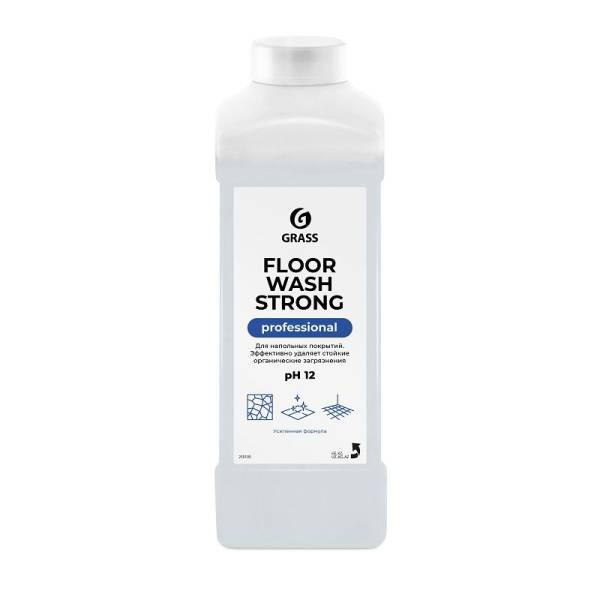 Средство моющее для пола щелочное Grass Floor wash strong, концентрат (1 л) тов-212583