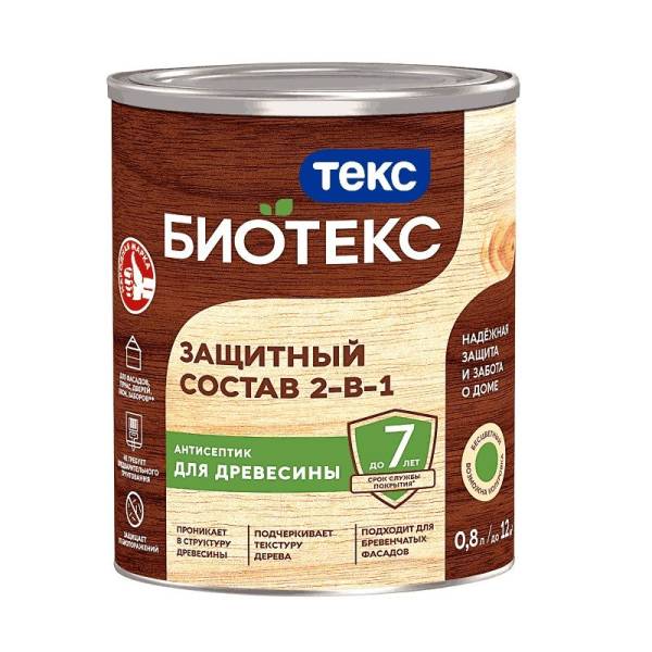 Антисептик Текс Bioteks состав 2в1 бесцветный (0,8 л) тов-161513