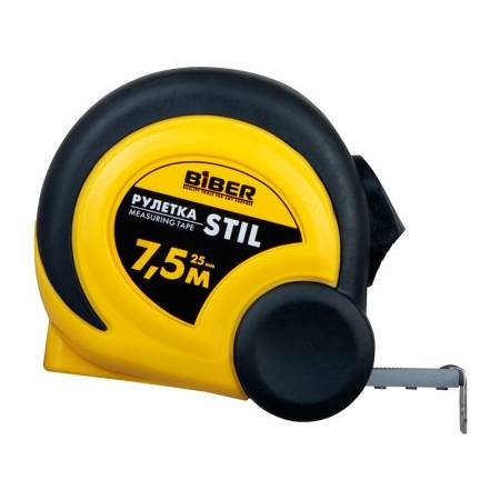 Рулетка Biber (Бибер) 40084 STIL 7,5 м/25 мм тов-173008. Артикул 