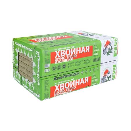 Утеплитель хвойный Beltermo ЖивиПриродой 1000х600х50мм (уп.9 шт) (5,4 м2) тов-224868. Артикул 