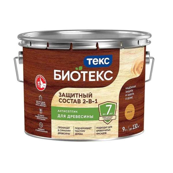 Антисептик Текс Bioteks состав 2в1 орегон (9 л) тов-161543