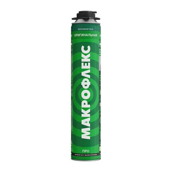 Пена монтажная Makroflex Original Pro, летняя  (0,75 л) тов-223990