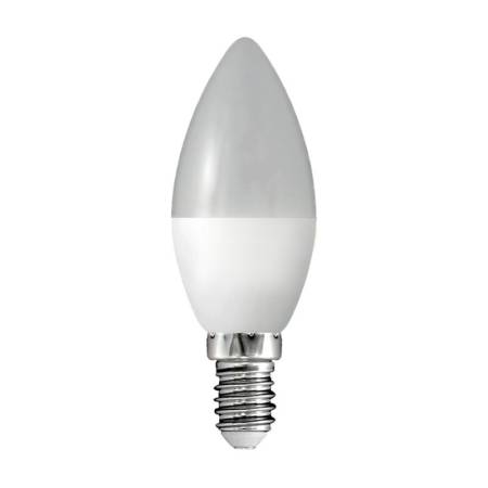 Лампа светодиодная LED E14, свеча, 10Вт, 4000К, нейтральный свет тов-200695. Артикул 