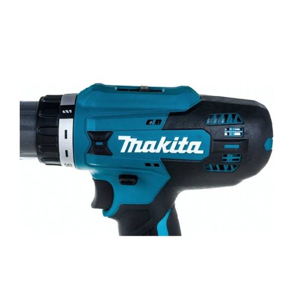 Дрель-шуруповерт Makita F488DWE, 2 аккумулятора Li-ion (1,5Ач), 18V, 13 мм, 42 Нм, кейс тов-222245