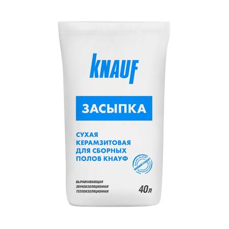 Засыпка сухая керамзитовая для пола Knauf, 40 л тов-164178. Артикул 