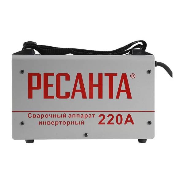 Инвертор сварочный Ресанта САИ 220 (10-220А 140-260В, ПВ70%) тов-195069