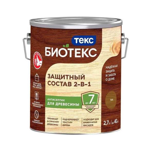 Антисептик Текс Bioteks состав 2в1 тик (2,7 л) тов-161537