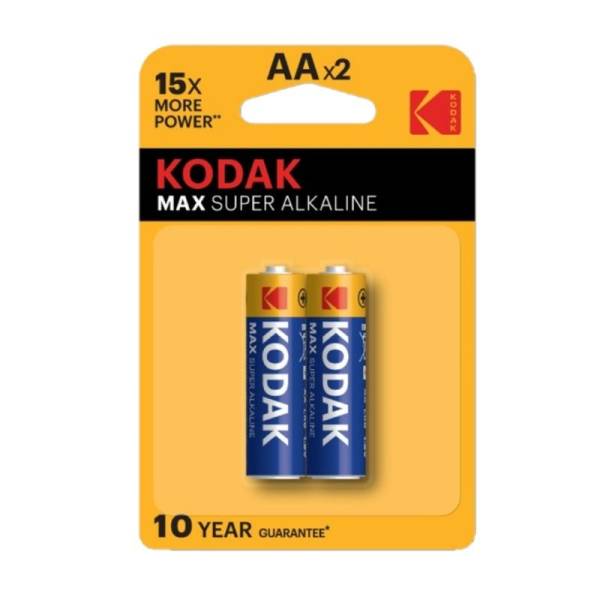 Батарейка алкалиновая Kodak, тип LR6/АА, 1,5В (2 шт) тов-221711