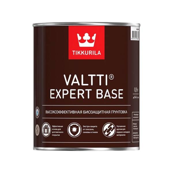 Антисептик грунтовочн. Tikkurila Valtti Expert Base для дерева (0,9 л) тов-170355