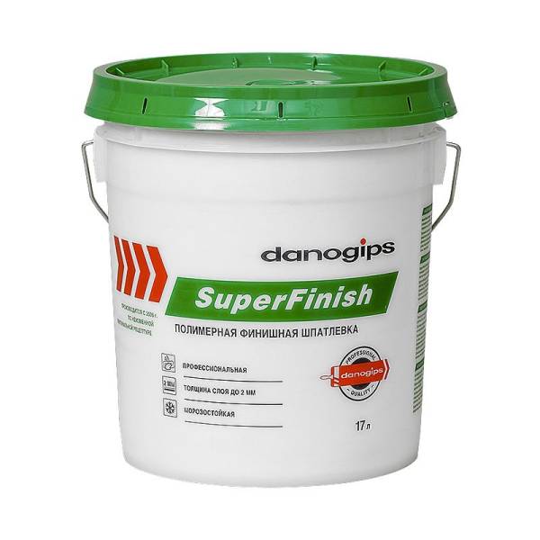 Шпаклевка Danogips SuperFinish готовая (28 кг) тов-054364