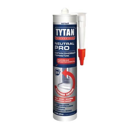 Герметик силиконовый Tytan Neutral Pro белый (0,28 л) тов-213046. Артикул 