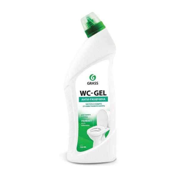 Средство для чистки сантехники Grass WC-Gel (0,75 л) тов-201410