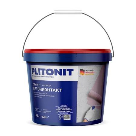 Грунтовка Plitonit БетонКонтакт (15 кг) тов-159490. Артикул 