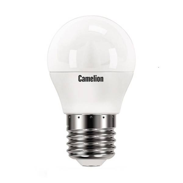 Лампа светодиодная Camelion LED E27, шар, 8Вт, 230В, 4500К, нейтральный свет тов-222121