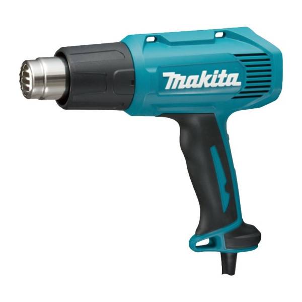 Фен строительный сетевой Makita HG5030K, 1,6кВт, 500°, 4 насадки, L кабеля=2м, кейс тов-126349