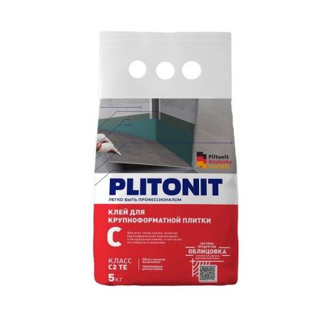Клей для плитки Plitonit С по сложным основаниям (5 кг) тов-098017. Артикул 