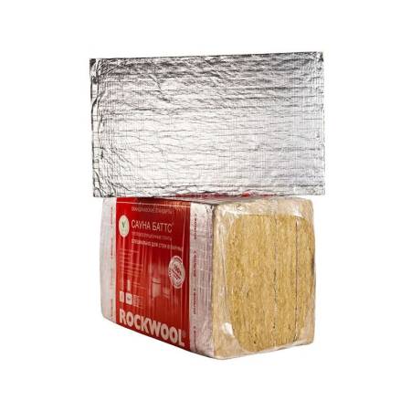 Утеплитель Rockwool Сауна Баттс 1000х600х50 мм, 8 шт тов-154947. Артикул 