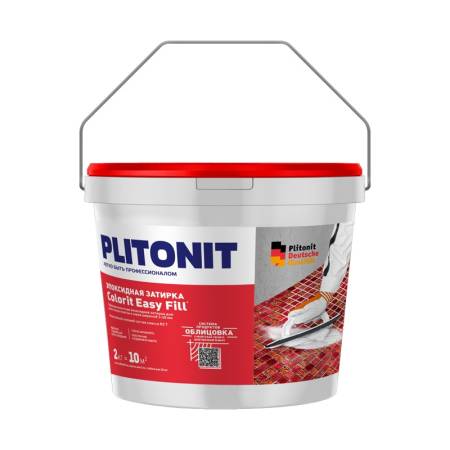 Затирка эпоксидная Plitonit Colorit Easy Fill серебристо-серый, 2 кг тов-214662. Артикул 