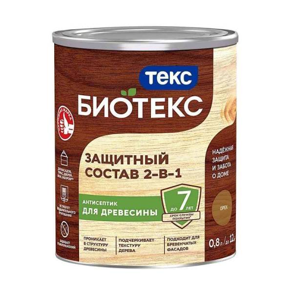 Антисептик Текс Bioteks состав 2в1 орех (0,8 л) тов-161522