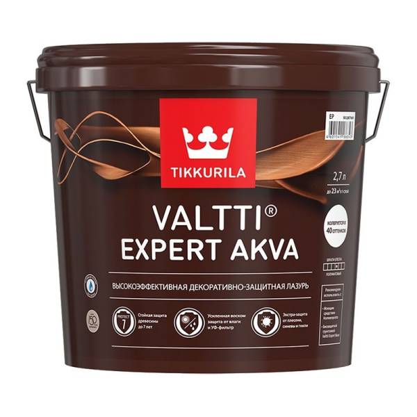 Антисептик Tikkurila Valtti Expert Akva тик (2,7 л) тов-170118