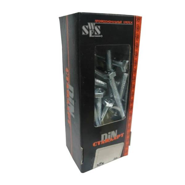 Болт SWFS (СВФС) DIN933 М8х40 (25 шт) тов-202295