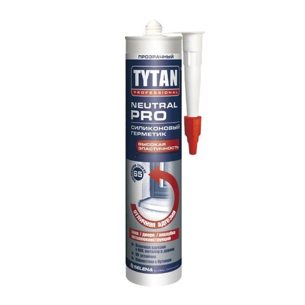 Герметик силиконовый Tytan Neutral Pro прозрачный (0,28 л) тов-213047