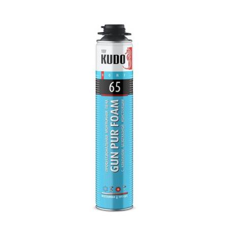Пена полиуретановая монтажная Kudo Home 65 проф. всесезонная (1 л) тов-214834. Артикул 